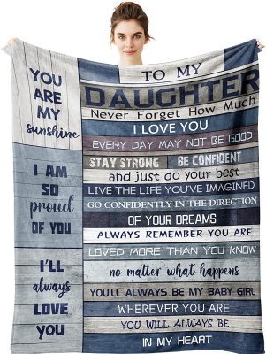 To My Grandson Gift Blanket (for graduations, birthdays)
