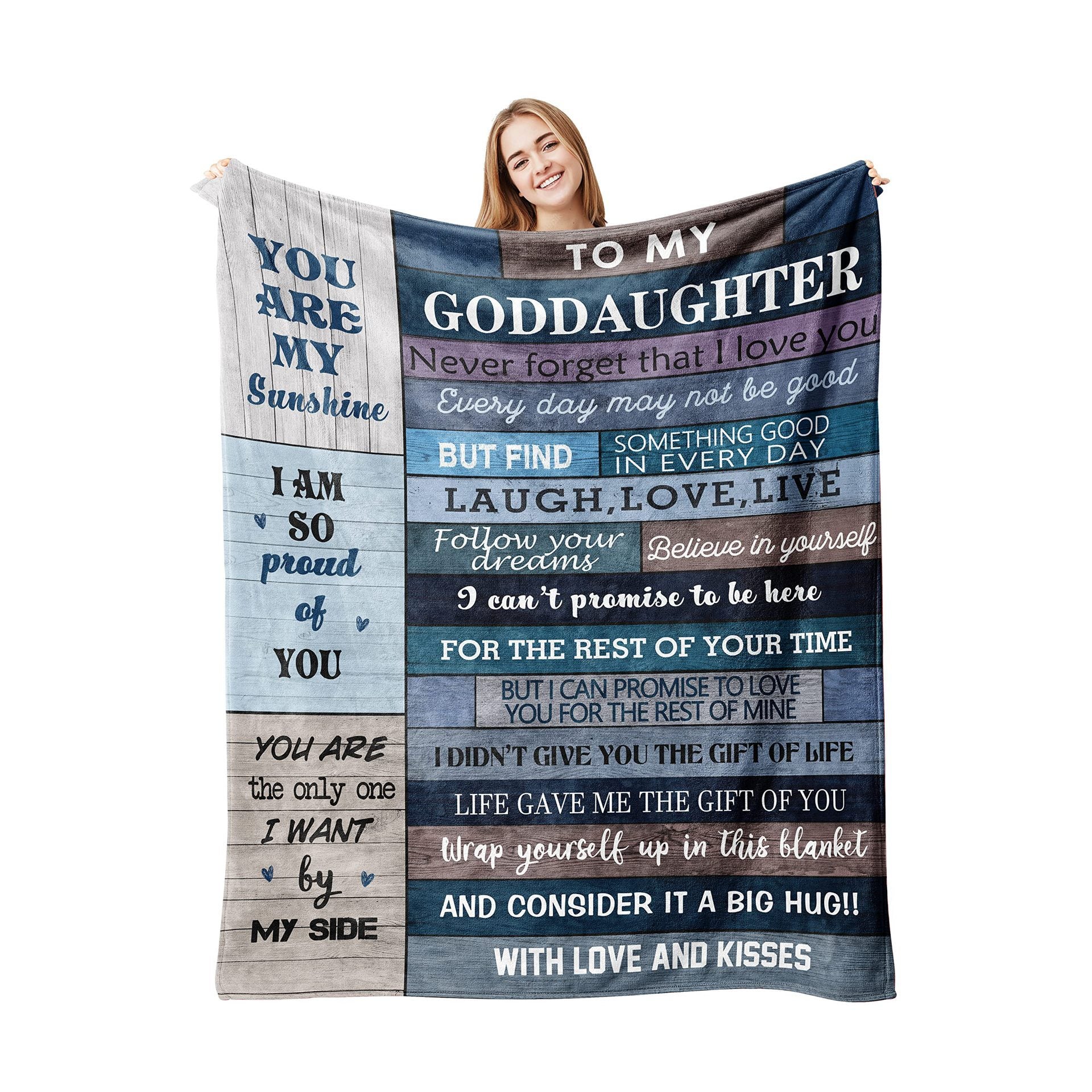 To My Grandson Gift Blanket (for graduations, birthdays)