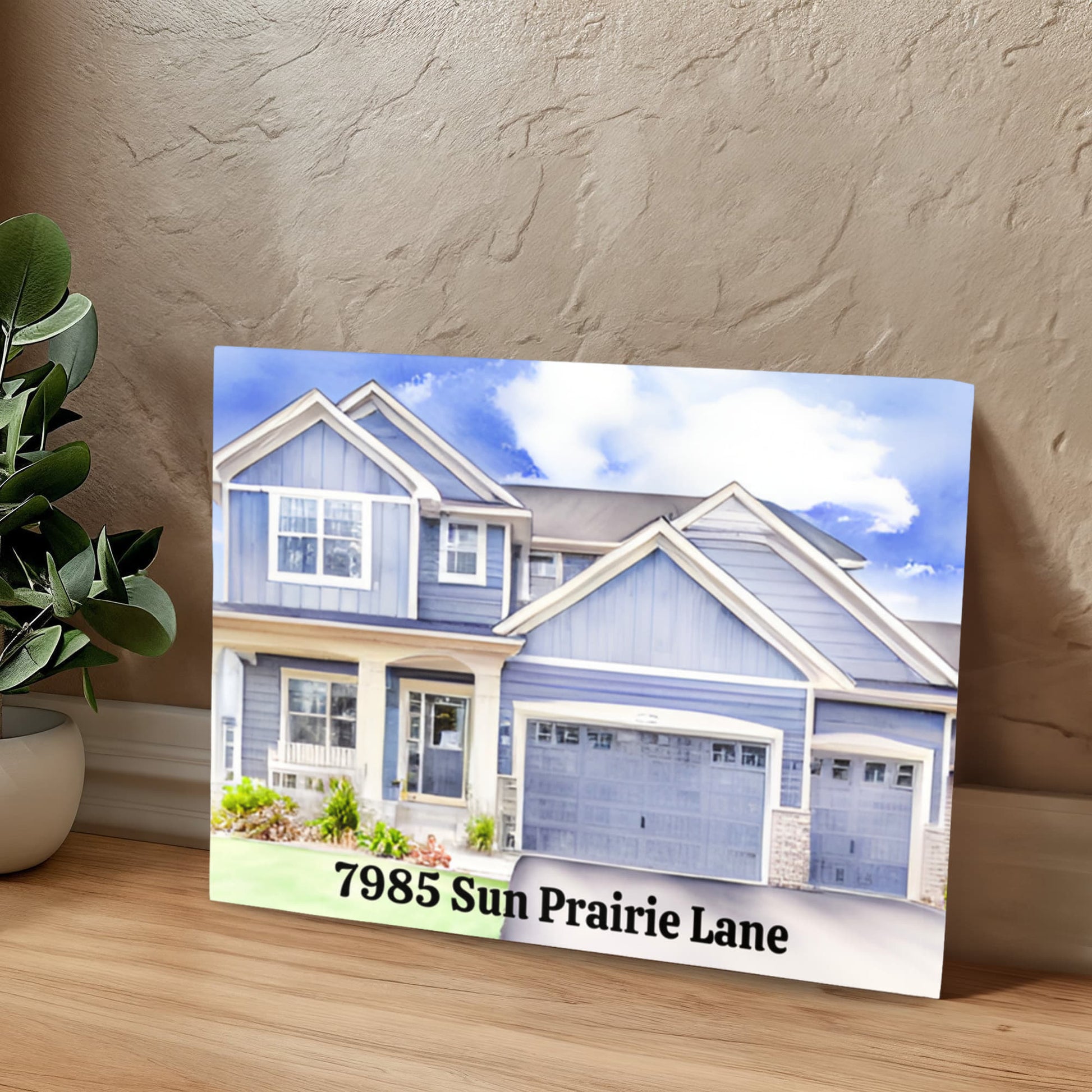Where Love Lives-Gallery Wrapped Canvas (upload image to customize)