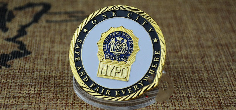 New York Police Department Medal Commemorative Coin