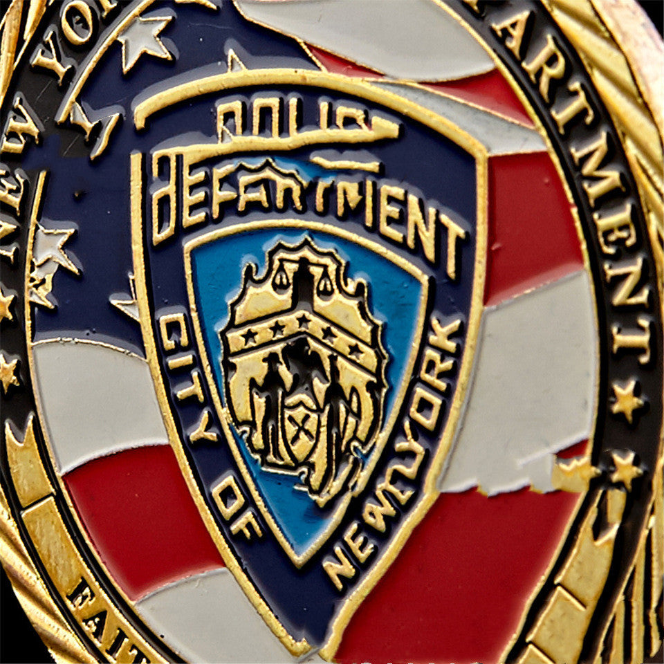 New York Police Department Medal Commemorative Coin