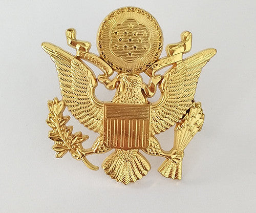 U.S. Military Fan, Non-commissioned Officer, Military Officer, Lieutenant Officer, Metal badge