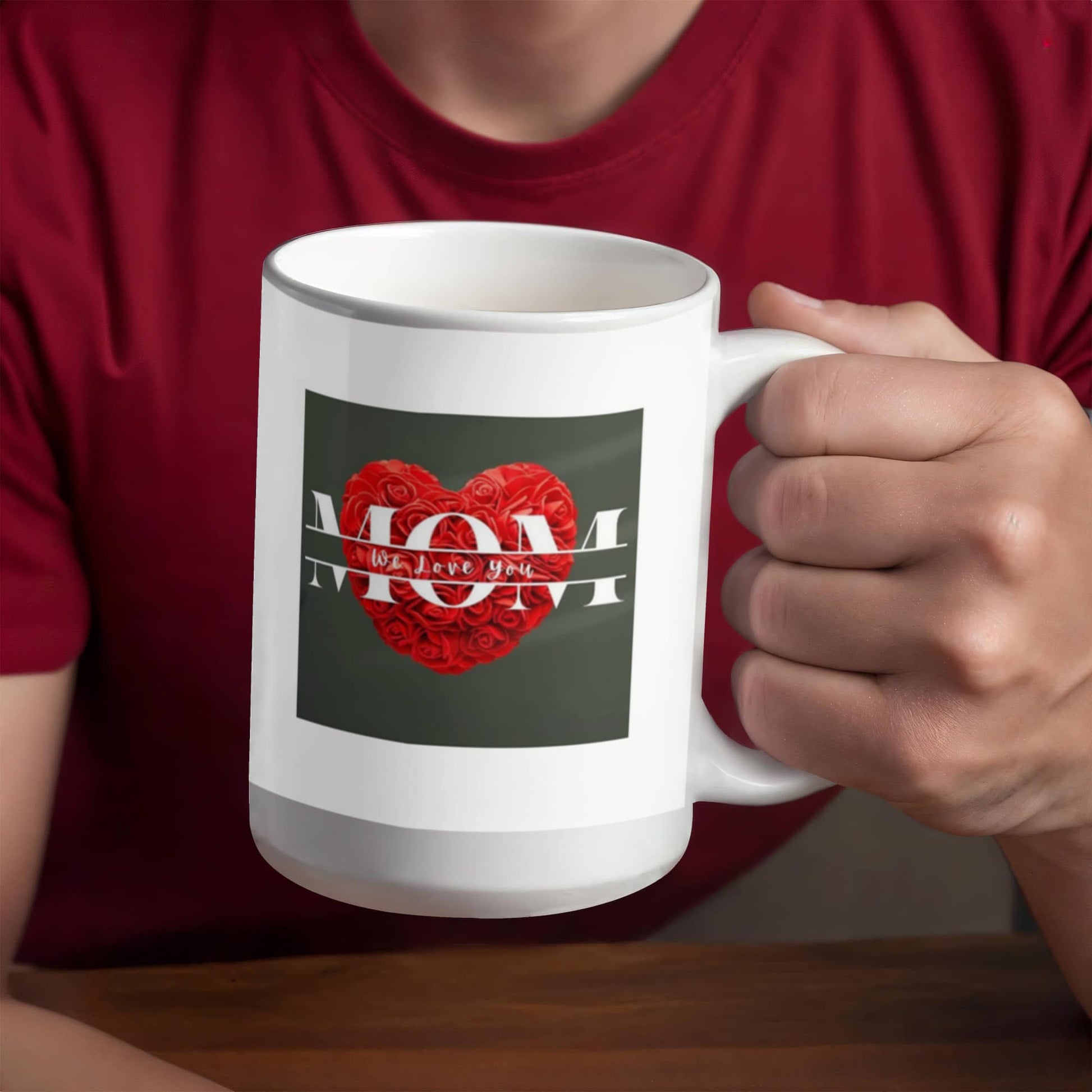 Mom, You Are Loved Beyond Words Coffee mug (personalize with children's names)