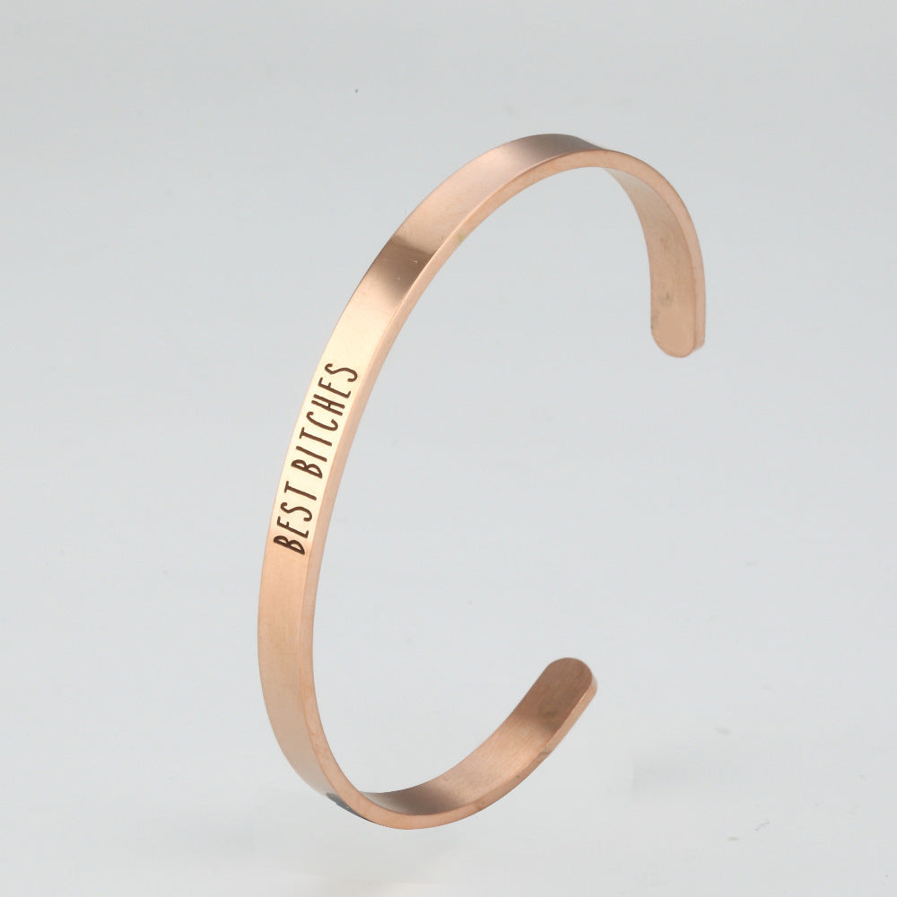 Good friend girlfriends lettering BEST watch accessories
