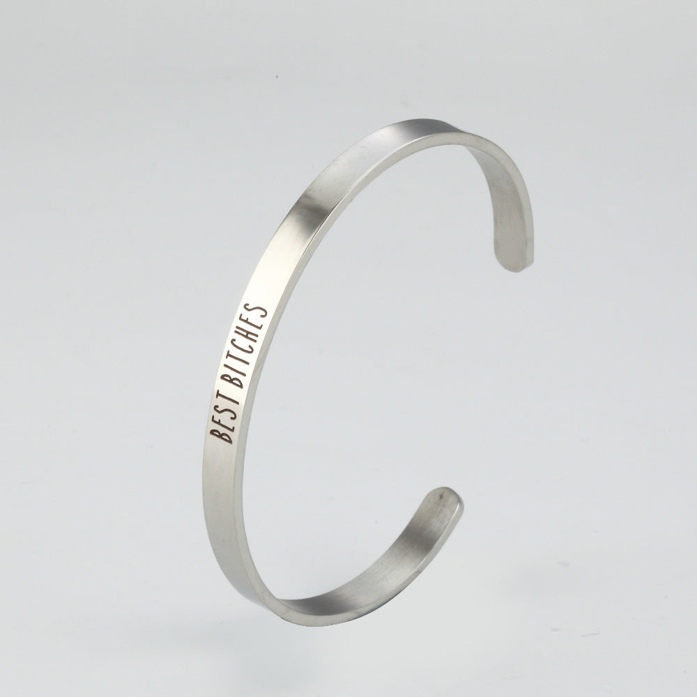 Good friend girlfriends lettering BEST watch accessories