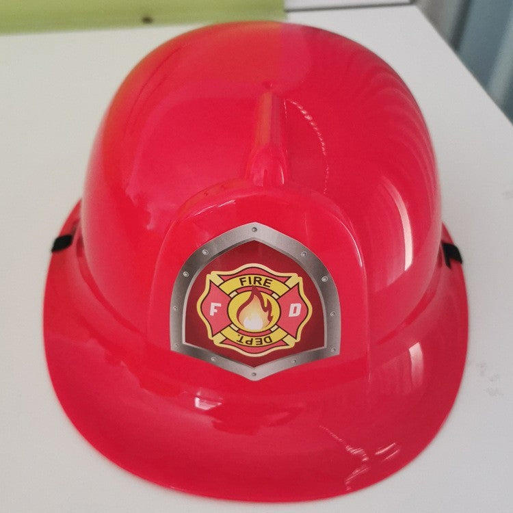 Children's Fire Fighter Vest 2-Piece Toy Set