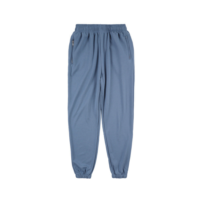 Grandpa leisure sports tie feet coconut pants
