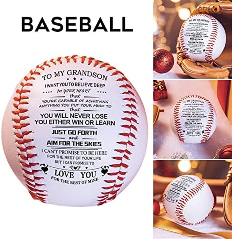 To My Grandson You Will Never Lose Baseball