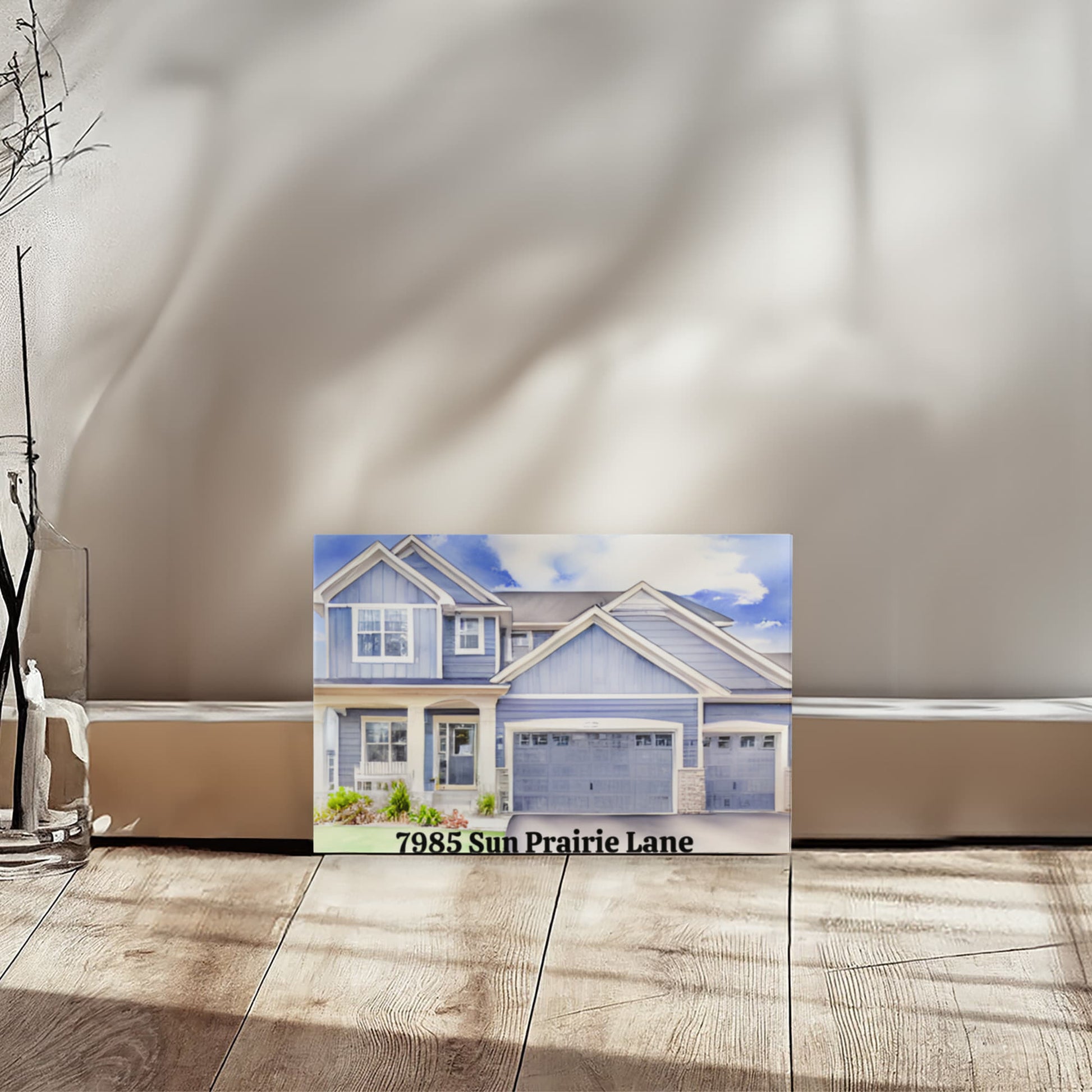 Where Love Lives-Gallery Wrapped Canvas (upload image to customize)