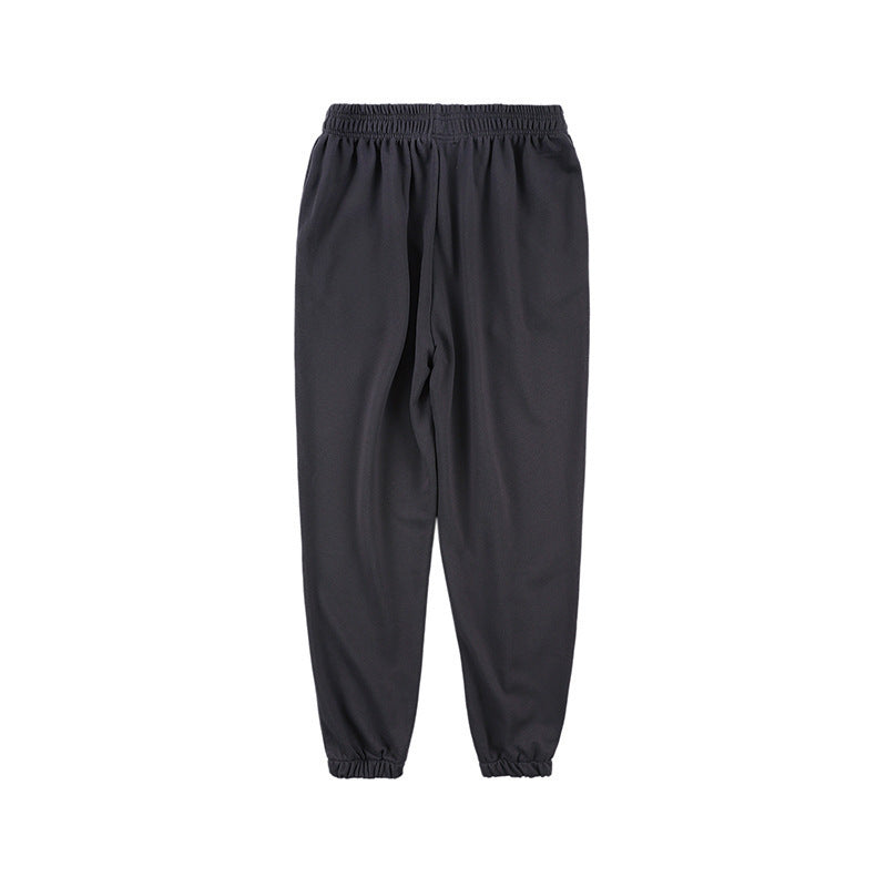 Grandpa leisure sports tie feet coconut pants