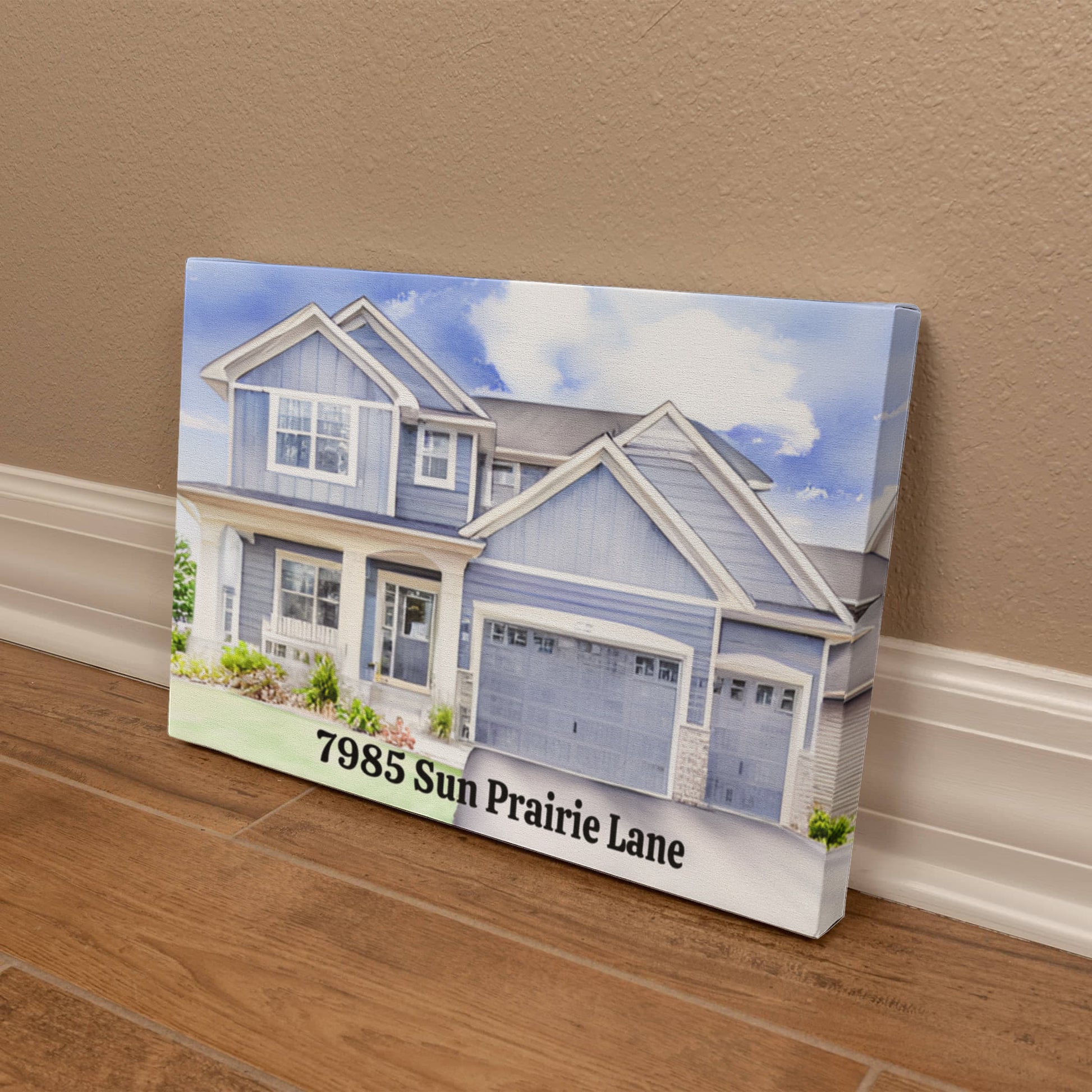 Where Love Lives-Gallery Wrapped Canvas (upload image to customize)