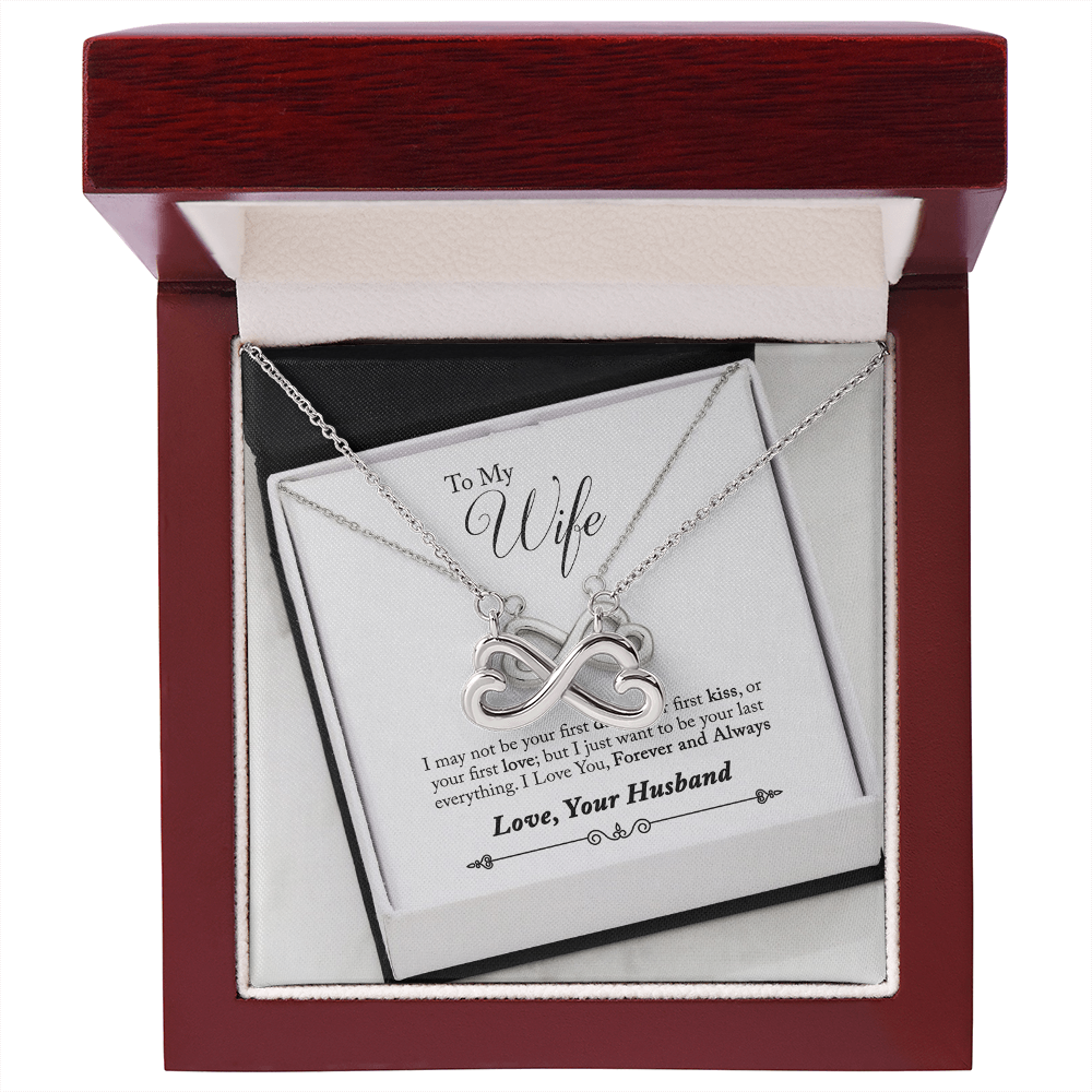 To My Wife - I Want To Be Your Last - Love Your Husband Necklace