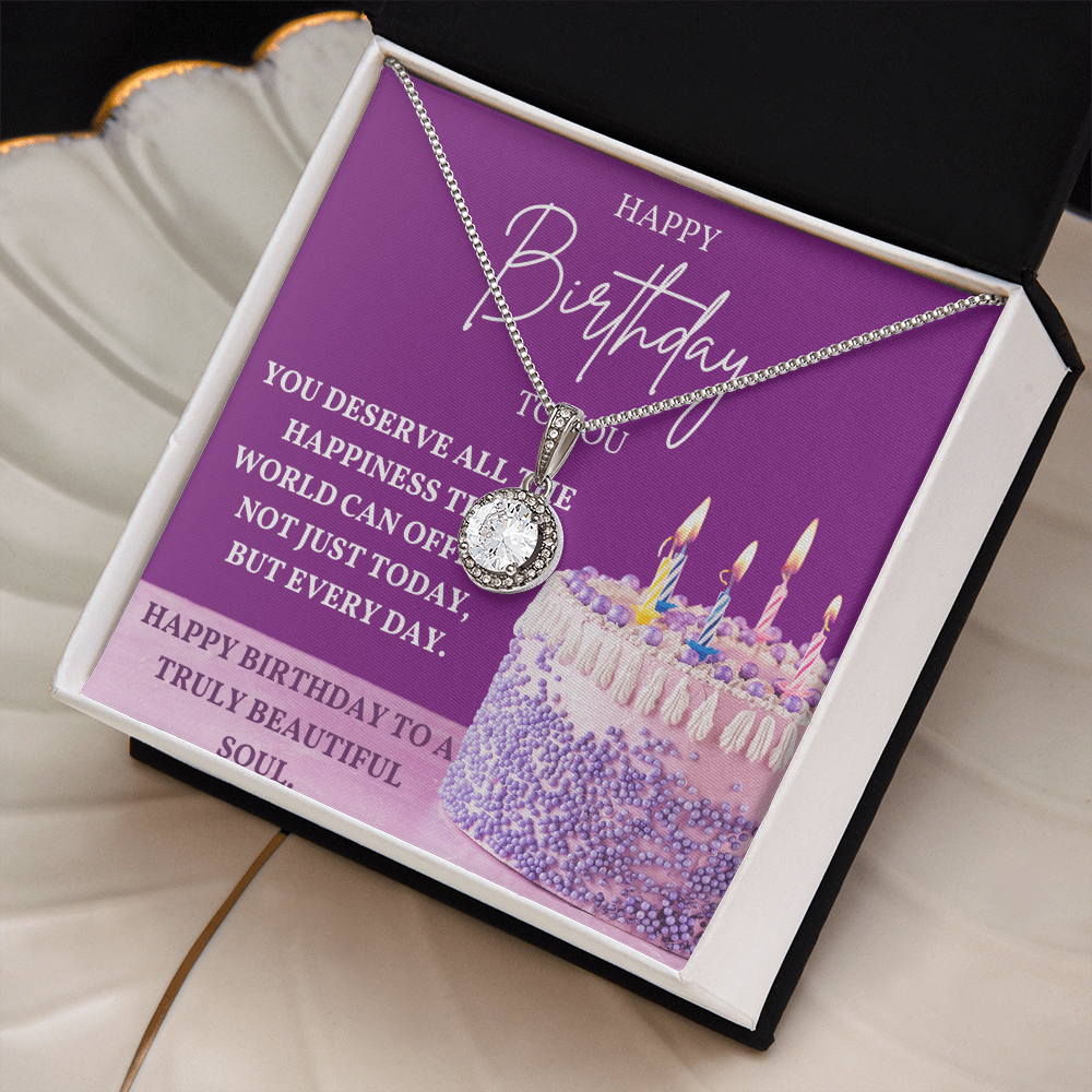 To a Beautiful Soul: A Birthday Filled with Love-Eternal Hope Necklace