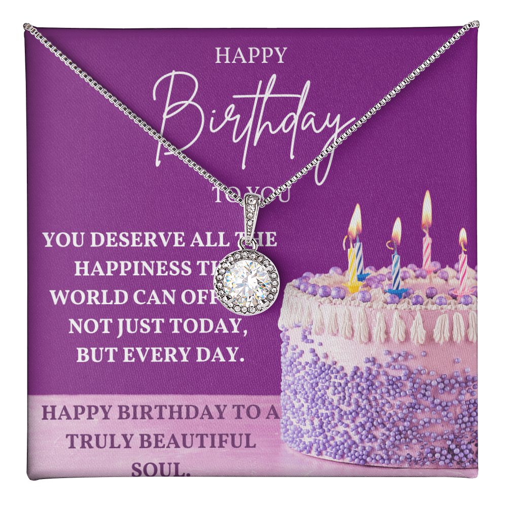 To a Beautiful Soul: A Birthday Filled with Love-Eternal Hope Necklace