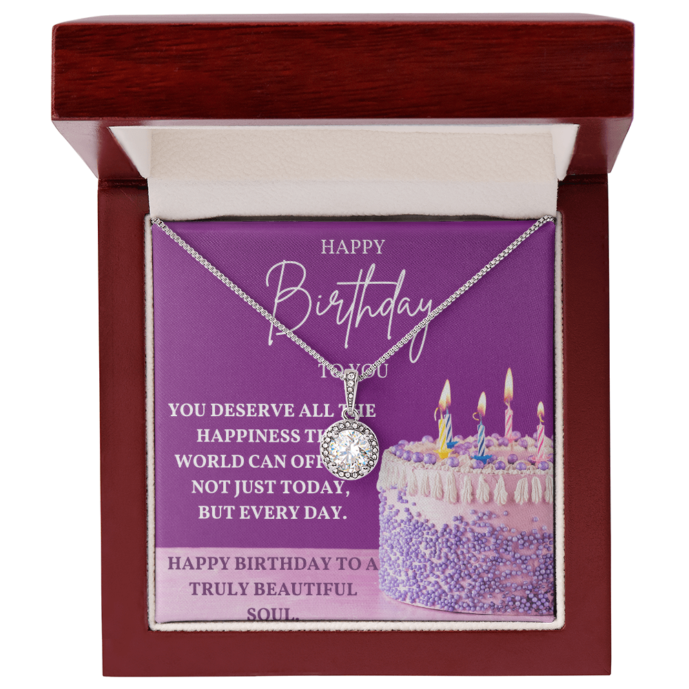 To a Beautiful Soul: A Birthday Filled with Love-Eternal Hope Necklace