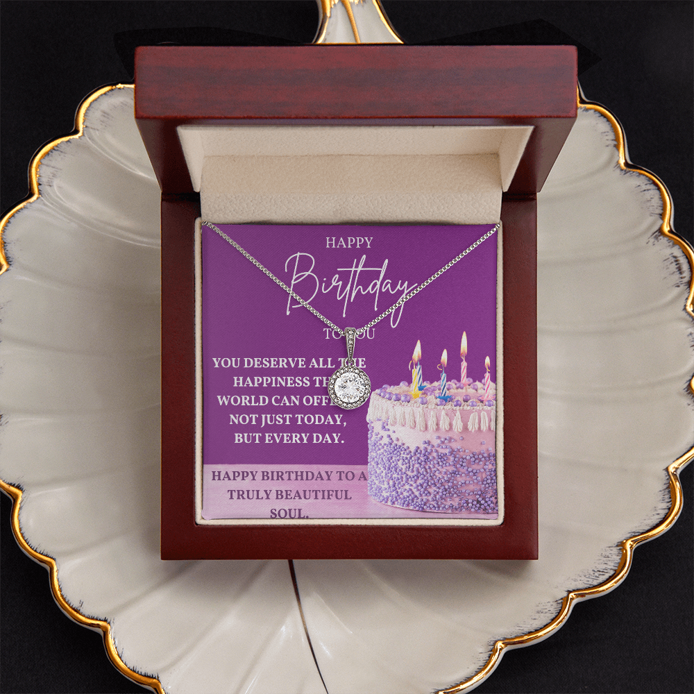 To a Beautiful Soul: A Birthday Filled with Love-Eternal Hope Necklace