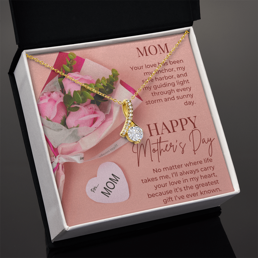 Mom-Your Love Has Been My Anchor-Happy Mother's Day Necklace