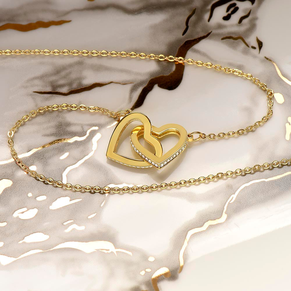 To My Soulmate-You're The Woman Who Transformed My Imperfections-Happy Valentine's Day Necklace