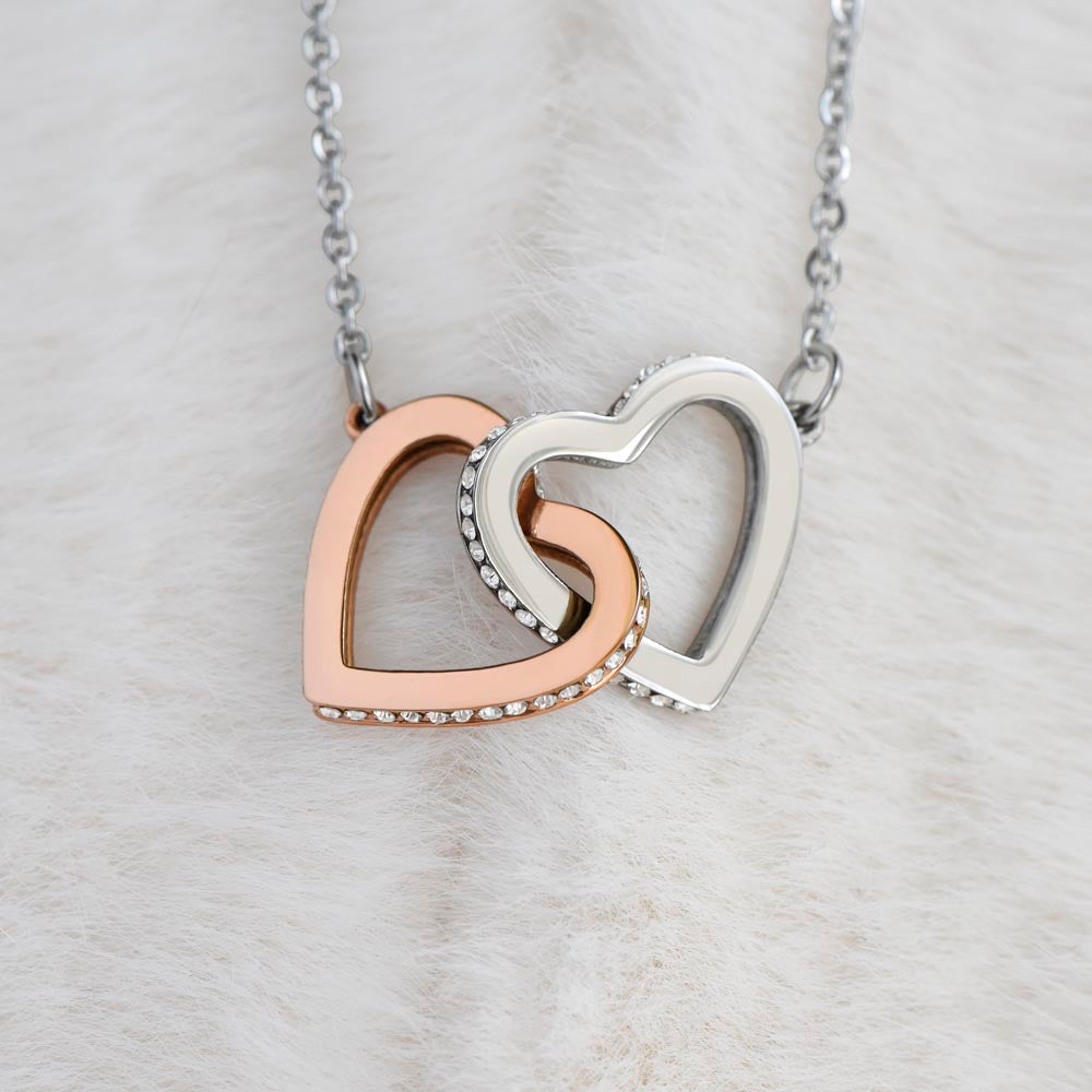 To My Soulmate-You're The Woman Who Transformed My Imperfections-Happy Valentine's Day Necklace