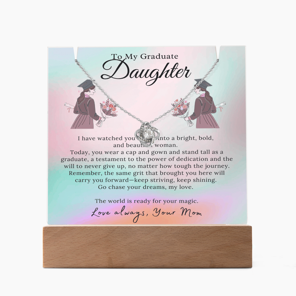 To My Shining Star: A Mother's Graduation Message-Keepsake Acrylic Bundle