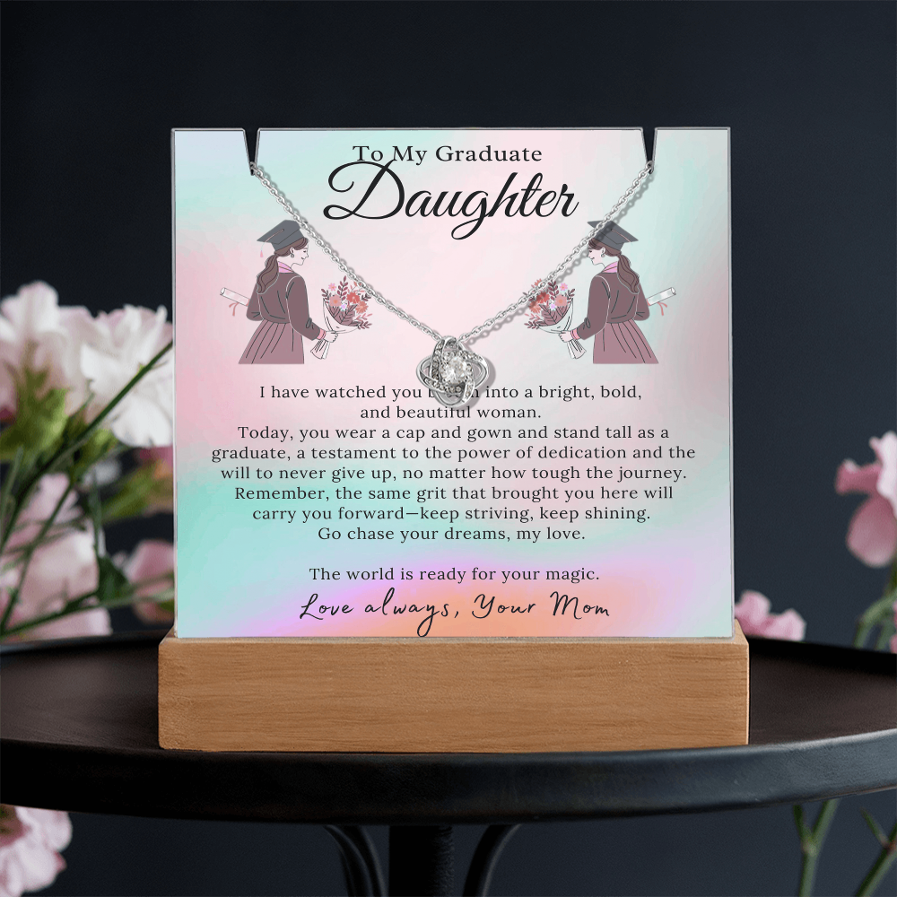 To My Shining Star: A Mother's Graduation Message-Keepsake Acrylic Bundle