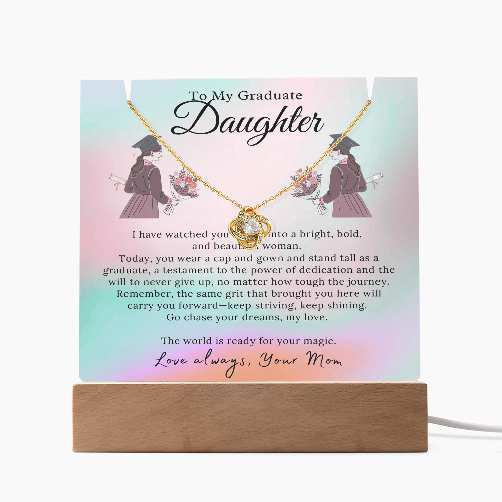 To My Shining Star: A Mother's Graduation Message-Keepsake Acrylic Bundle