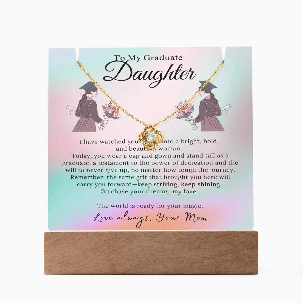 To My Shining Star: A Mother's Graduation Message-Keepsake Acrylic Bundle