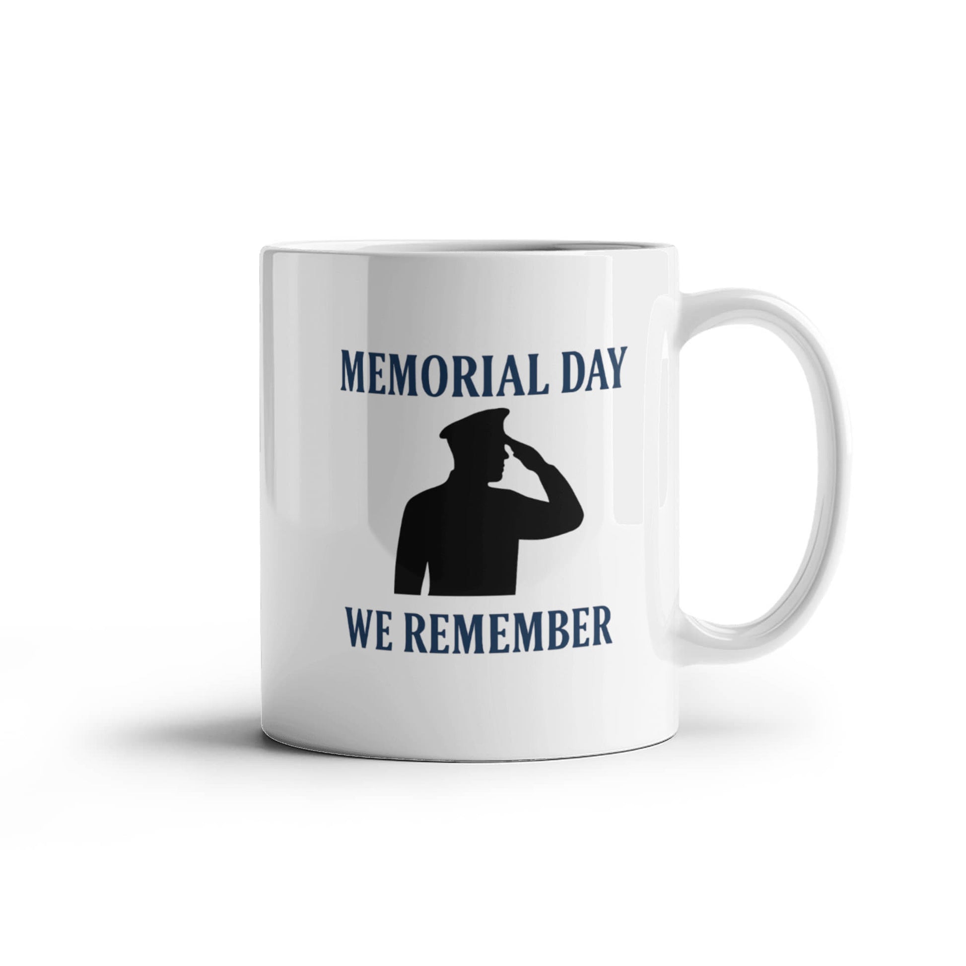 In Honor and Memory: A Soldier's Salute Coffee mug
