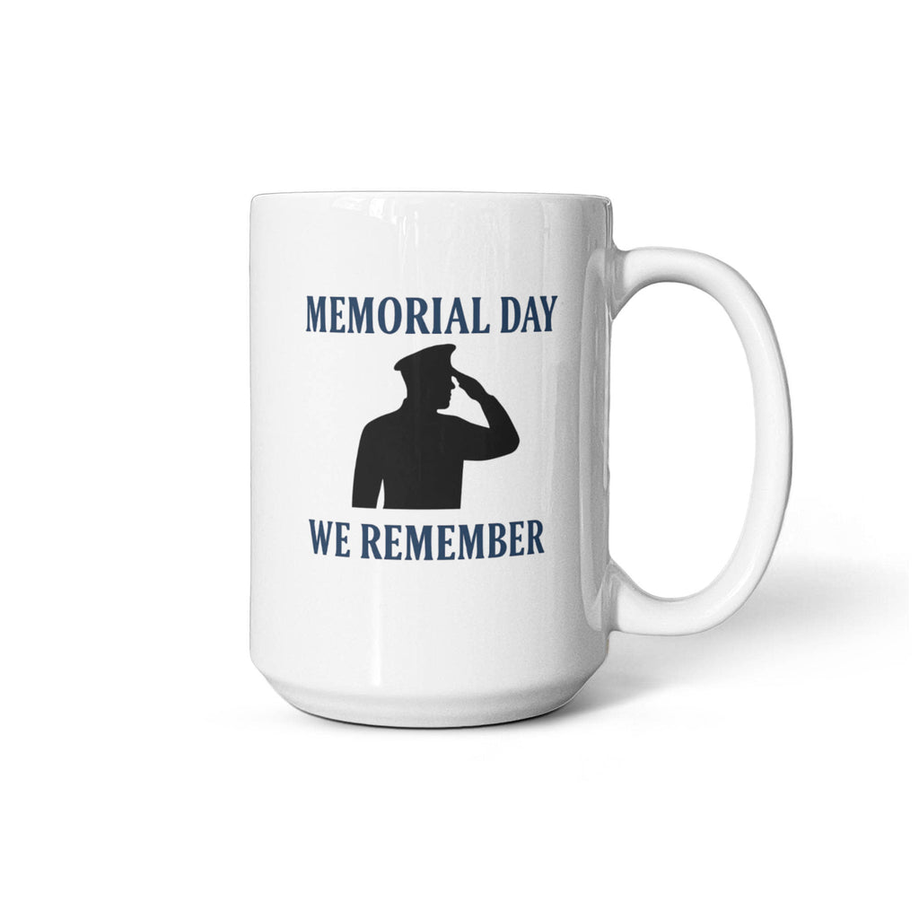 In Honor and Memory: A Soldier's Salute Coffee mug