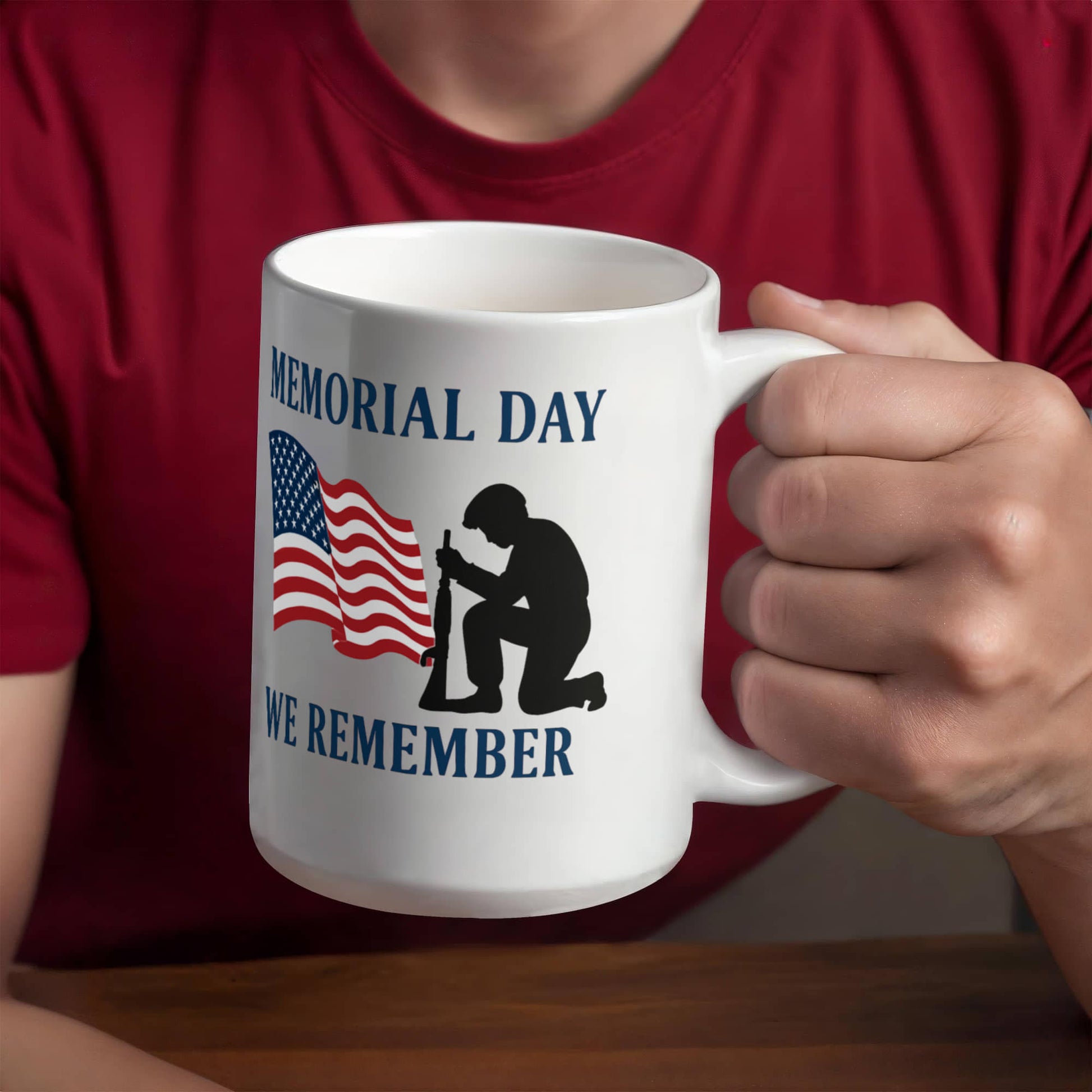 Honor and Remembrance: Memorial Day Tribute - Coffee mug