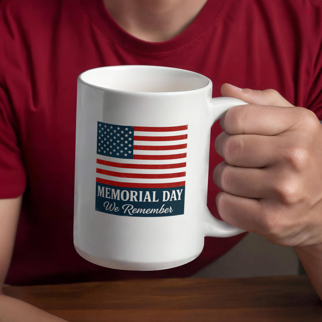 Memorial Day: Honoring the Brave, Remembering the Fallen-Coffee mug