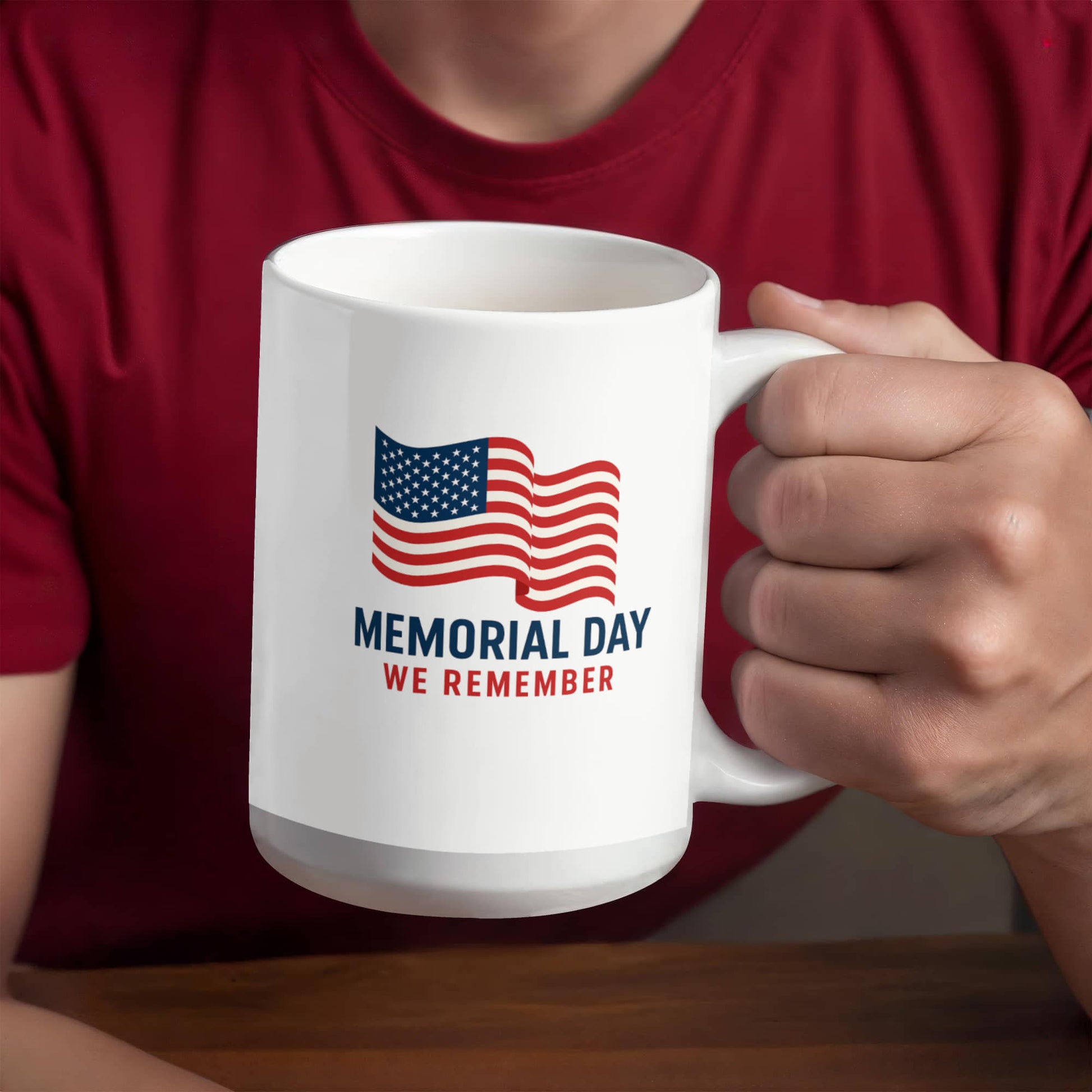 Forever Grateful: A Nation's Salute on Memorial Day-Forever Grateful: A Nation's Salute on Memorial Day- Coffee mug