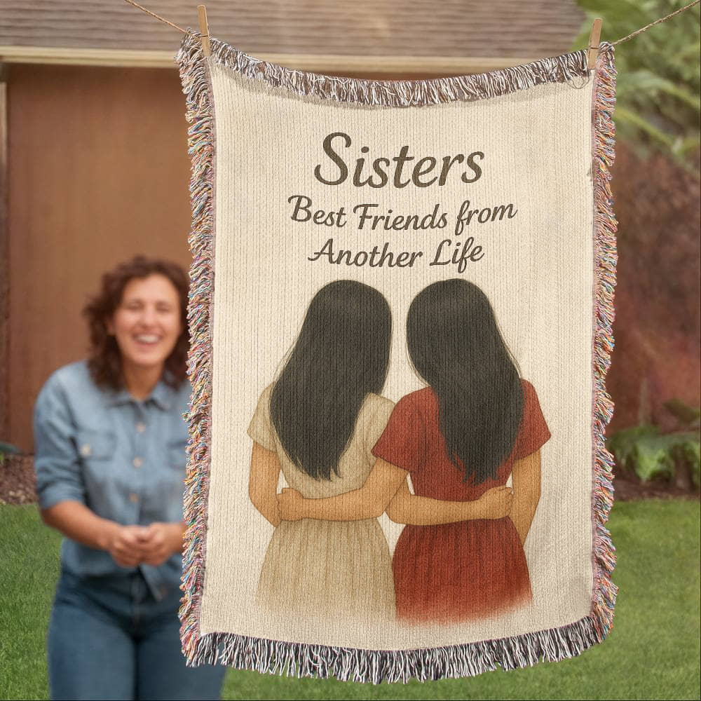 Eternal Sisterhood- Heirloom Artwork Woven Blanket