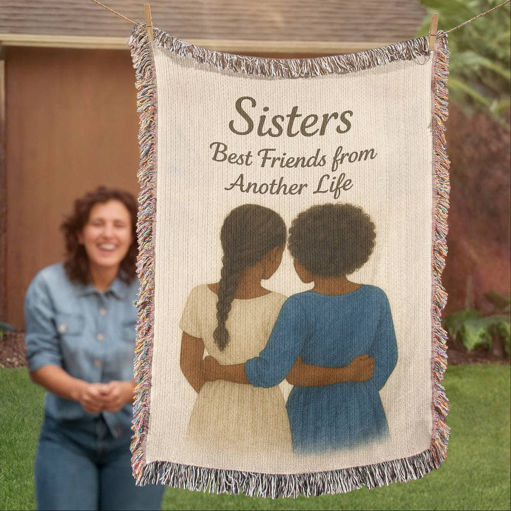 Eternal Sisterhood- Heirloom Artwork Woven Blanket