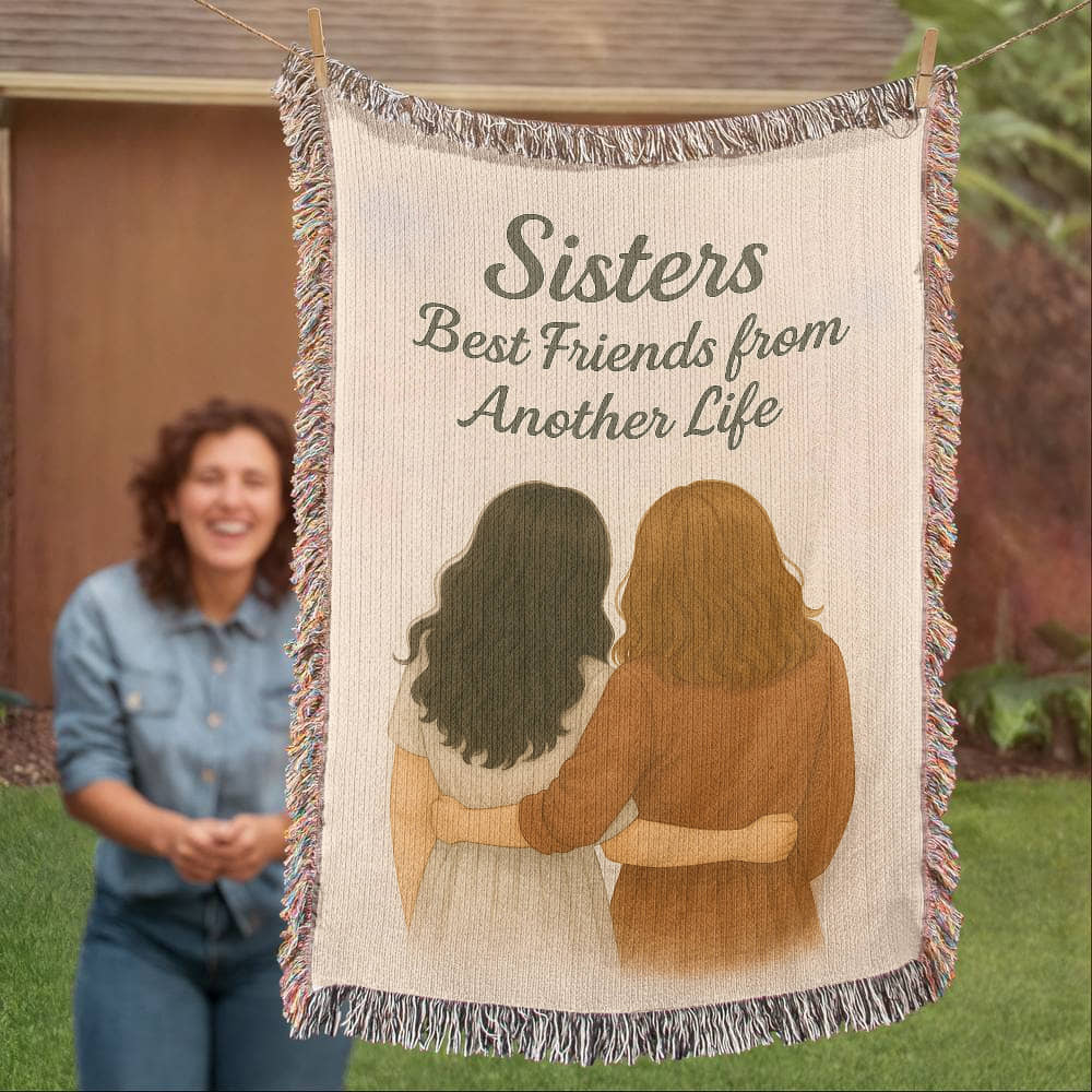 Eternal Sisterhood- Heirloom Artwork Woven Blanket