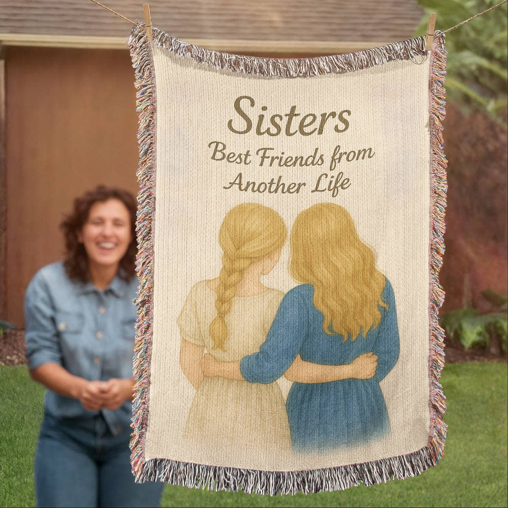 Eternal Sisterhood- Heirloom Artwork Woven Blanket
