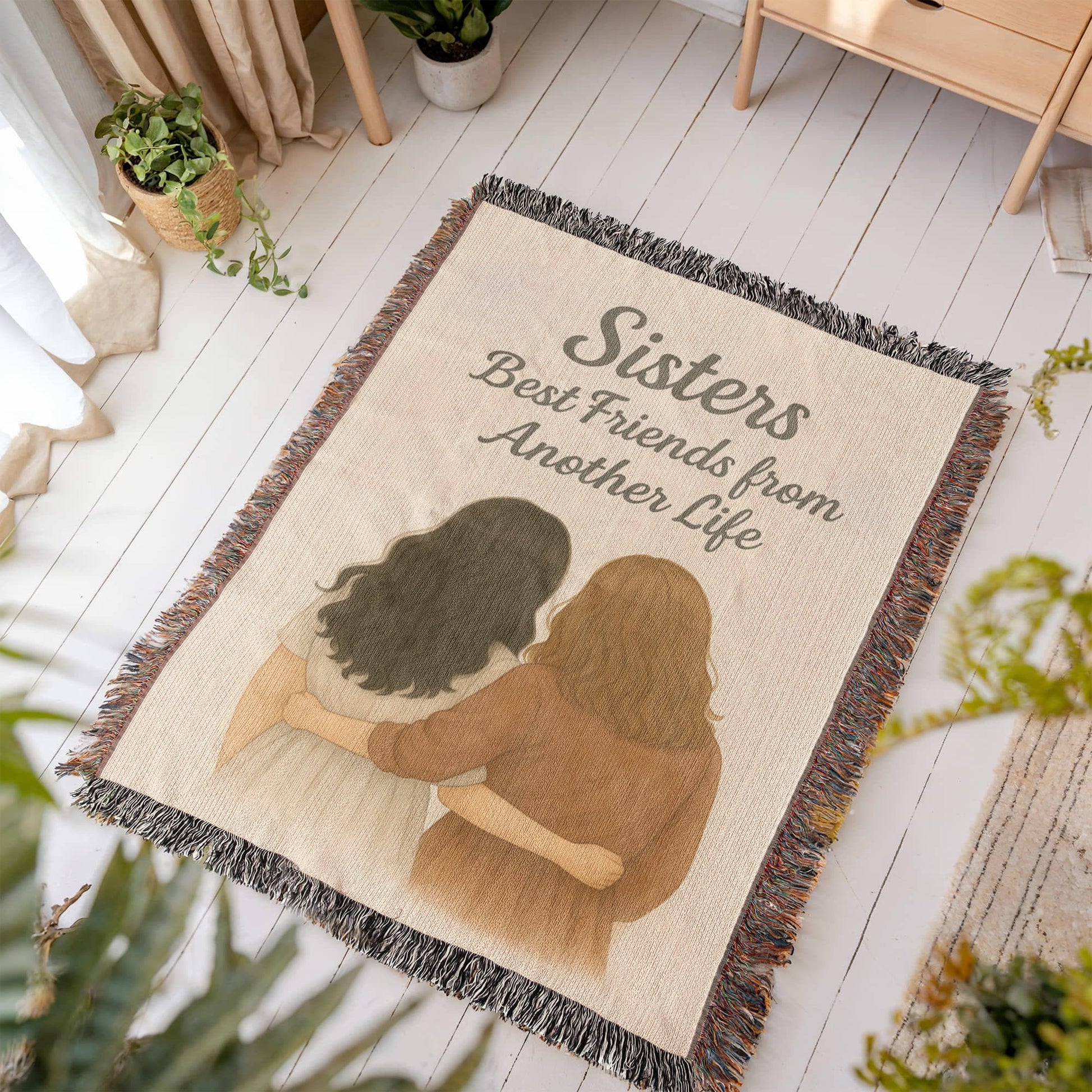 Eternal Sisterhood- Heirloom Artwork Woven Blanket
