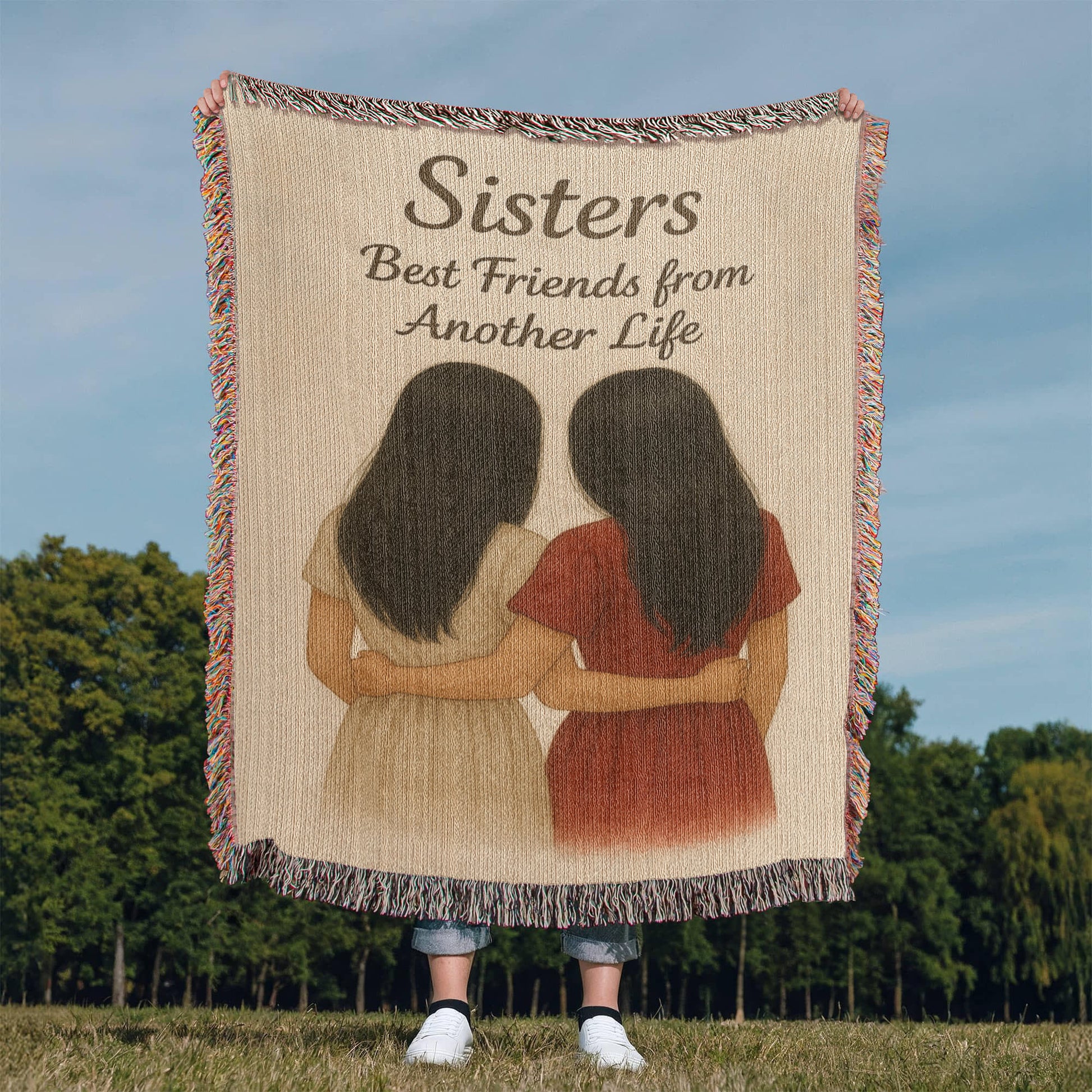 Eternal Sisterhood- Heirloom Artwork Woven Blanket