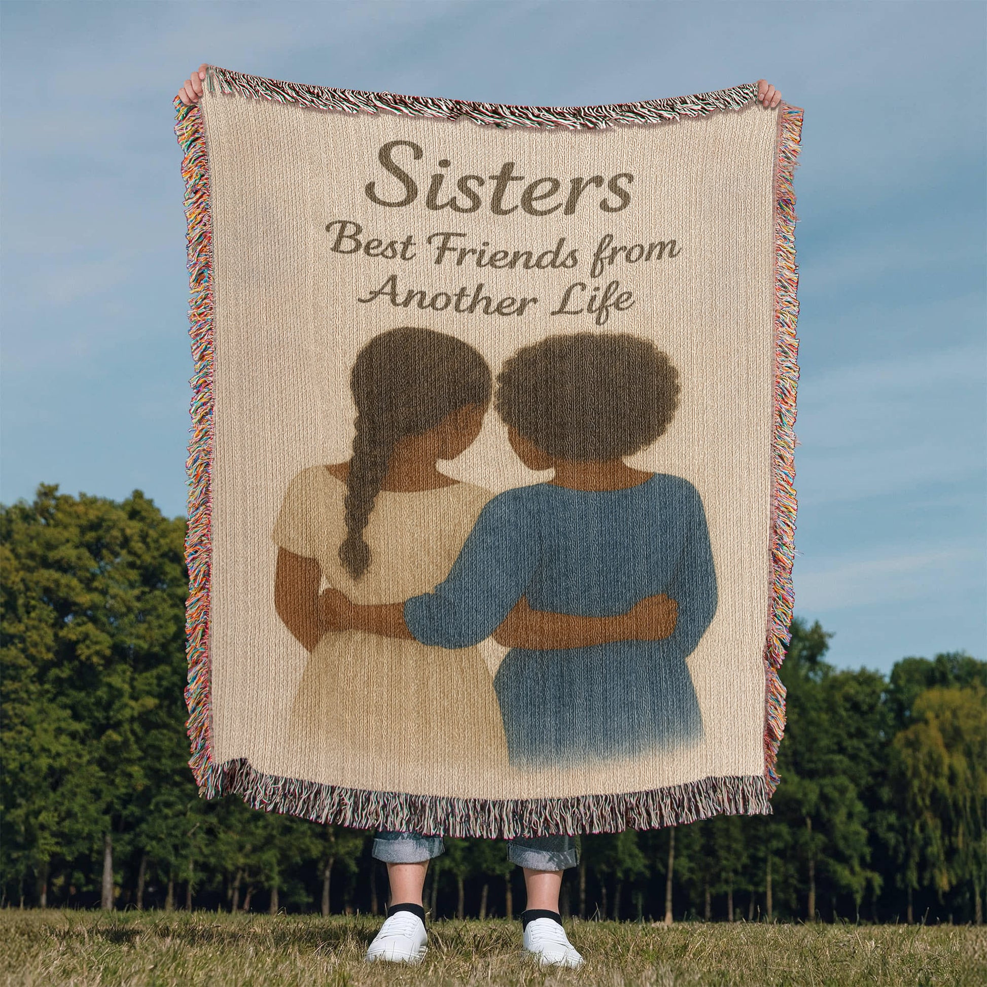 Eternal Sisterhood- Heirloom Artwork Woven Blanket