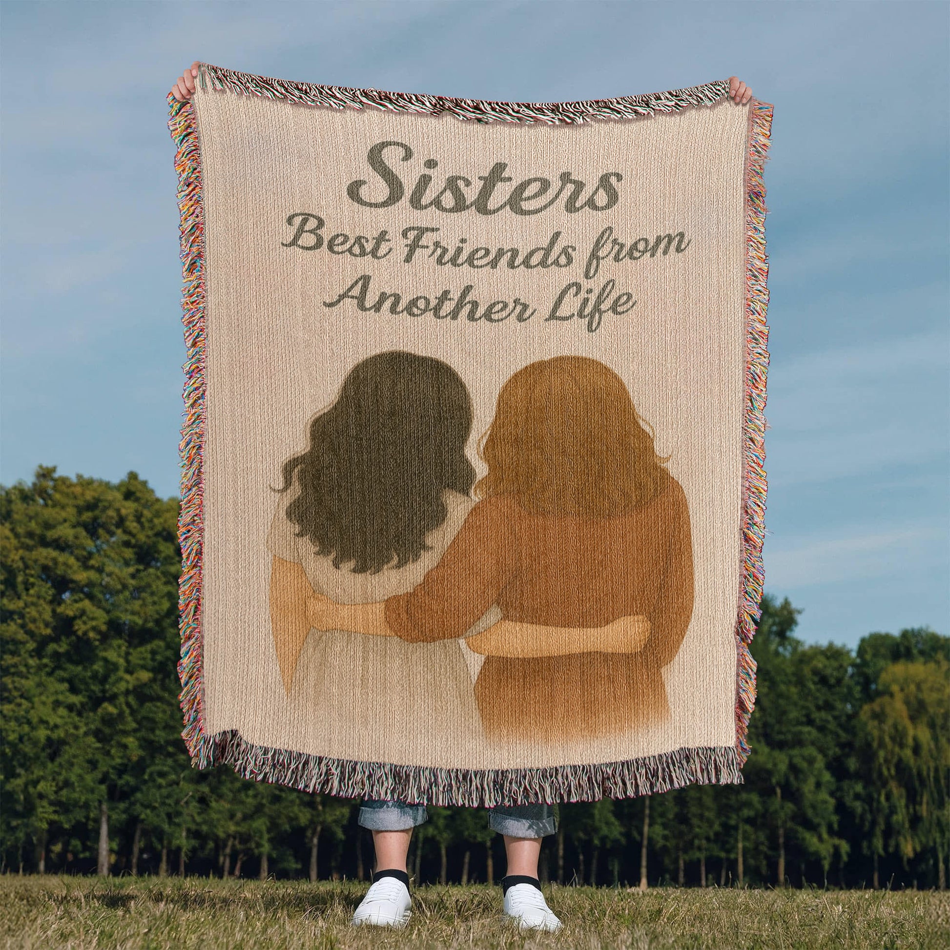 Eternal Sisterhood- Heirloom Artwork Woven Blanket