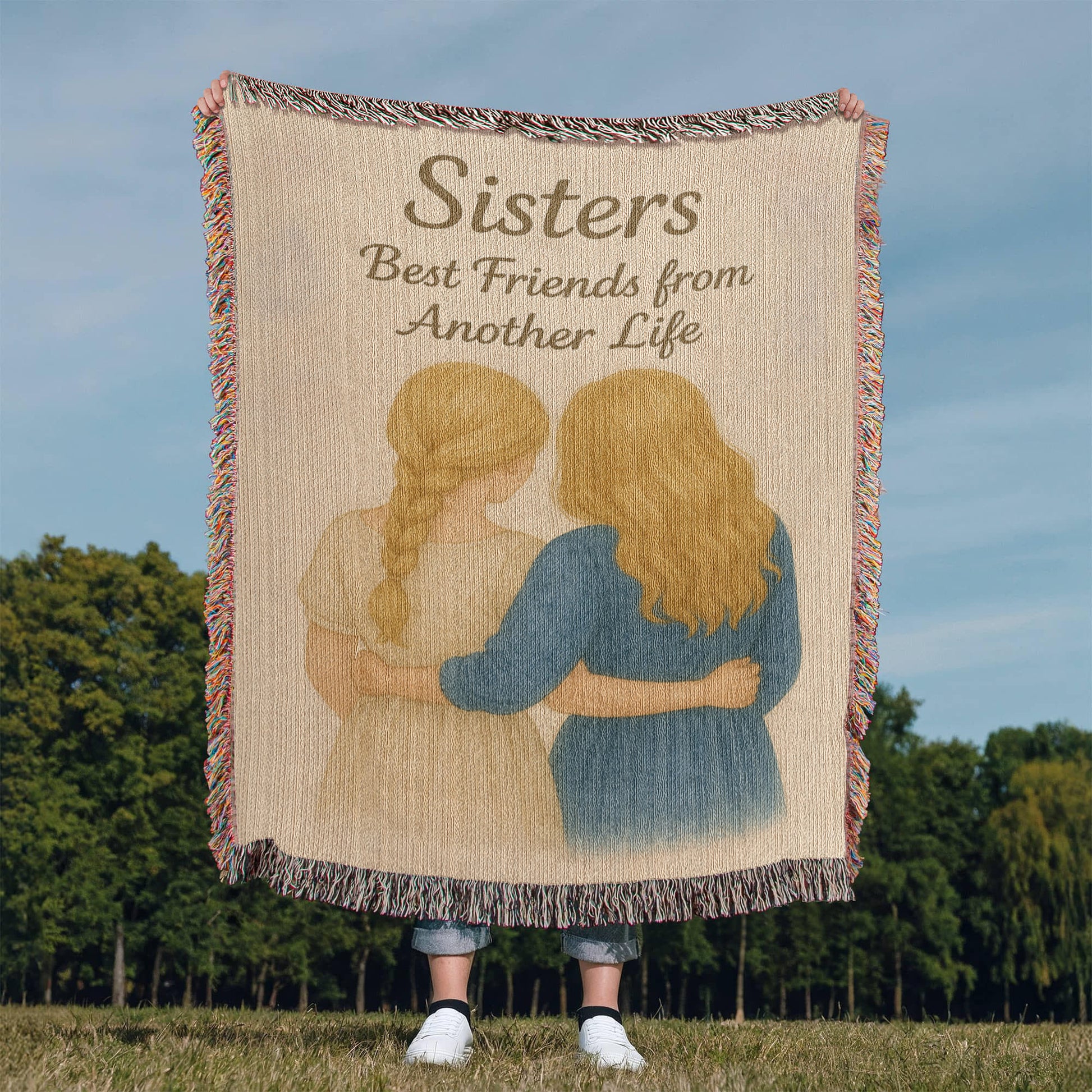 Eternal Sisterhood- Heirloom Artwork Woven Blanket