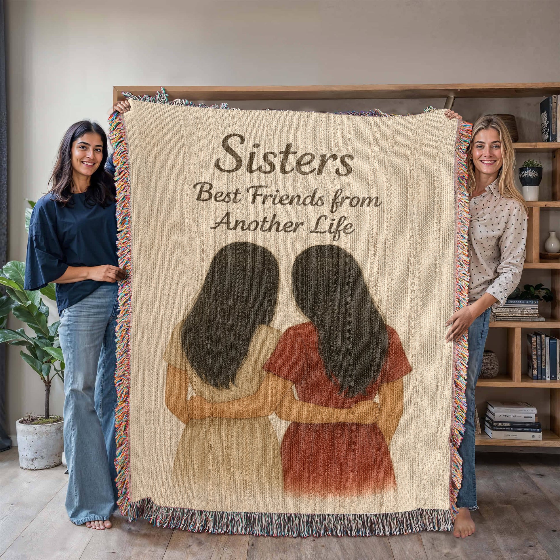 Eternal Sisterhood- Heirloom Artwork Woven Blanket