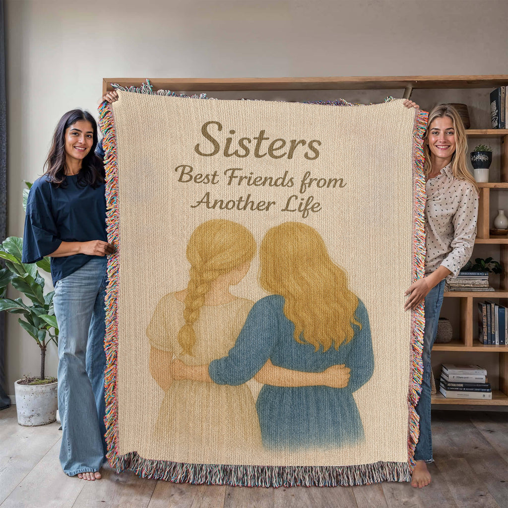 Eternal Sisterhood- Heirloom Artwork Woven Blanket