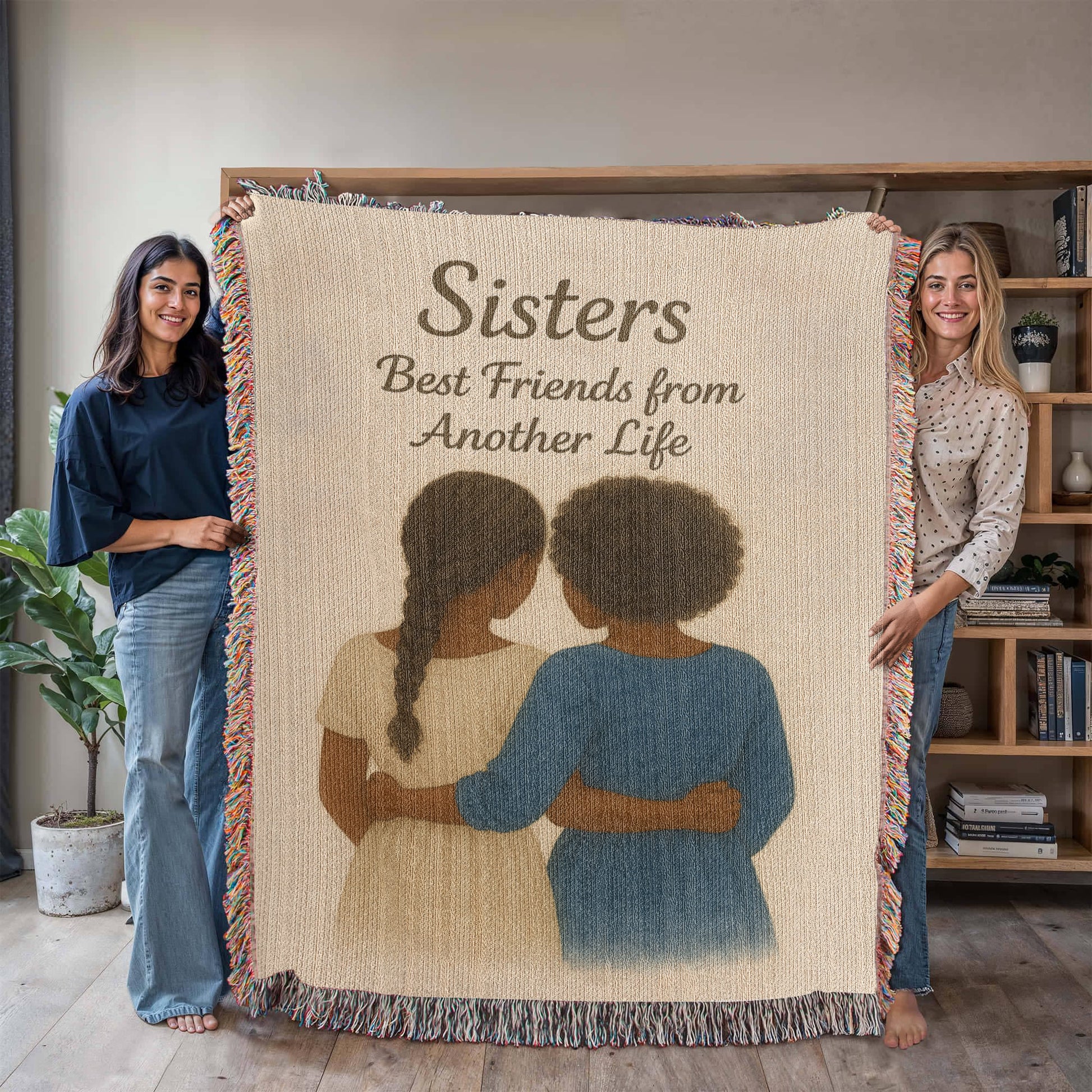 Eternal Sisterhood- Heirloom Artwork Woven Blanket