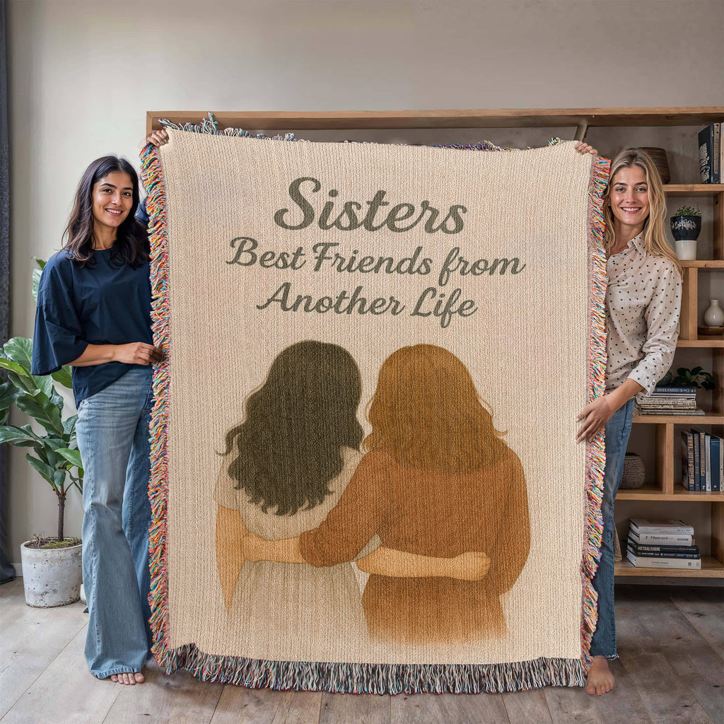 Eternal Sisterhood- Heirloom Artwork Woven Blanket
