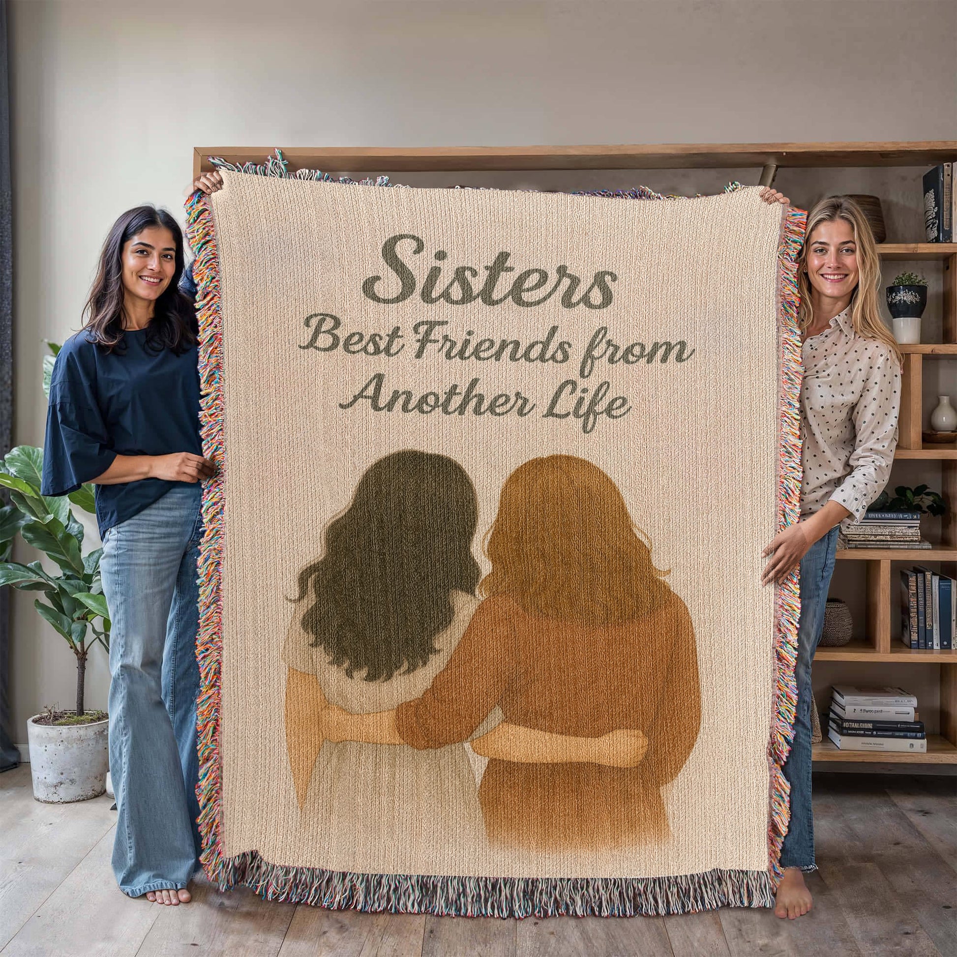 Eternal Sisterhood- Heirloom Artwork Woven Blanket