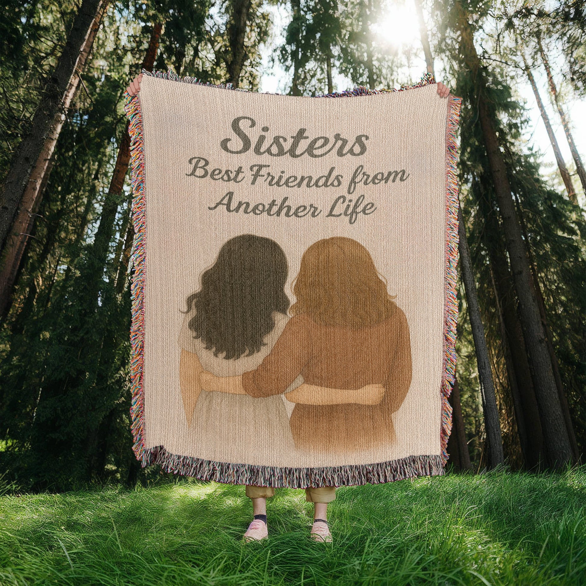 Eternal Sisterhood- Heirloom Artwork Woven Blanket