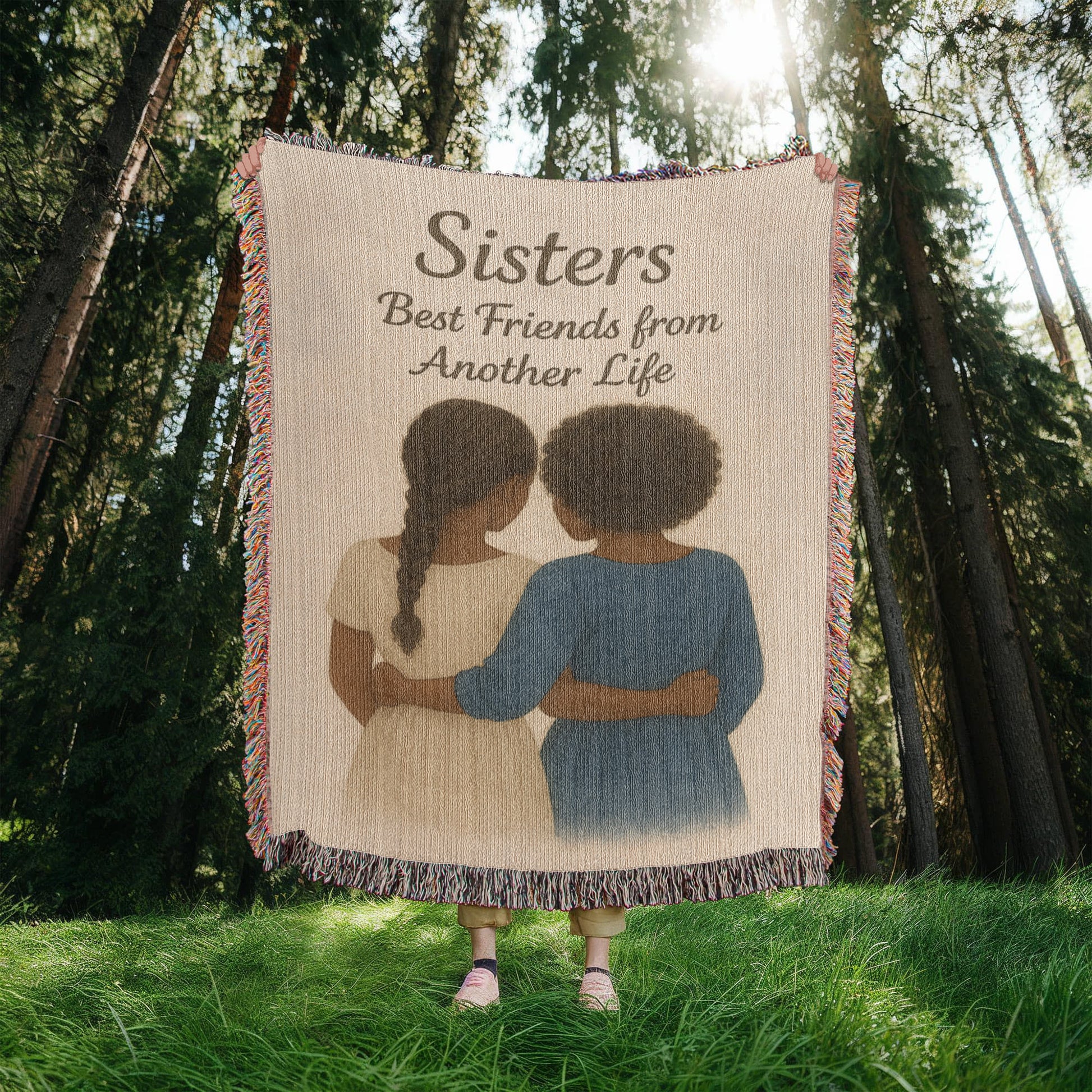 Eternal Sisterhood- Heirloom Artwork Woven Blanket