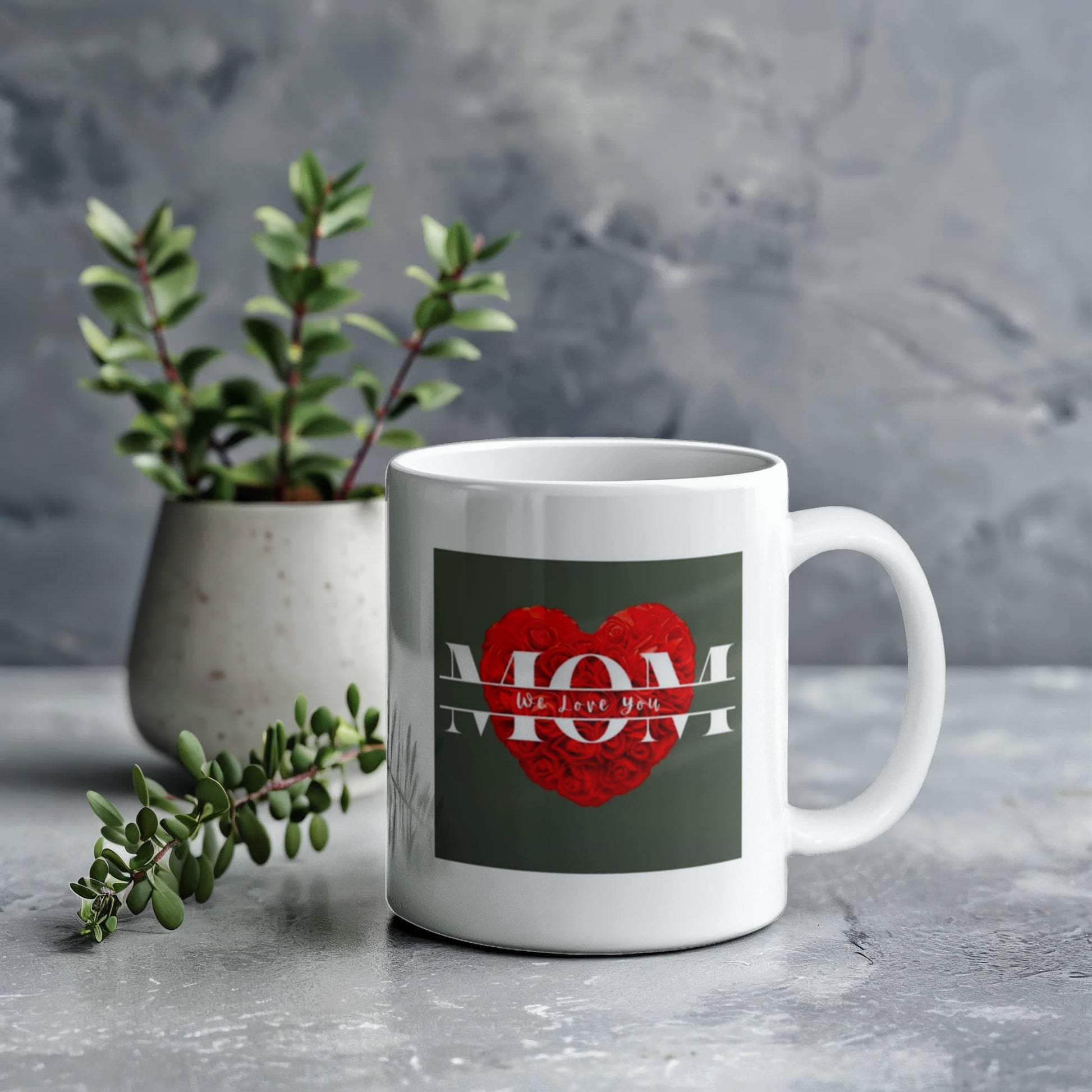Mom, You Are Loved Beyond Words Coffee mug (personalize with children's names)