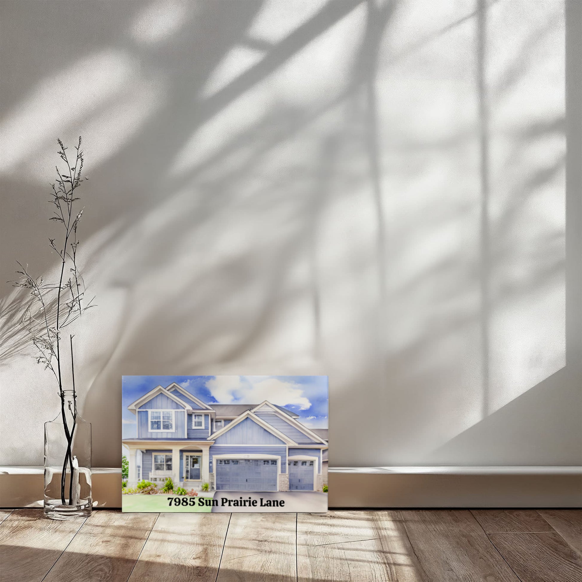 Where Love Lives-Gallery Wrapped Canvas (upload image to customize)
